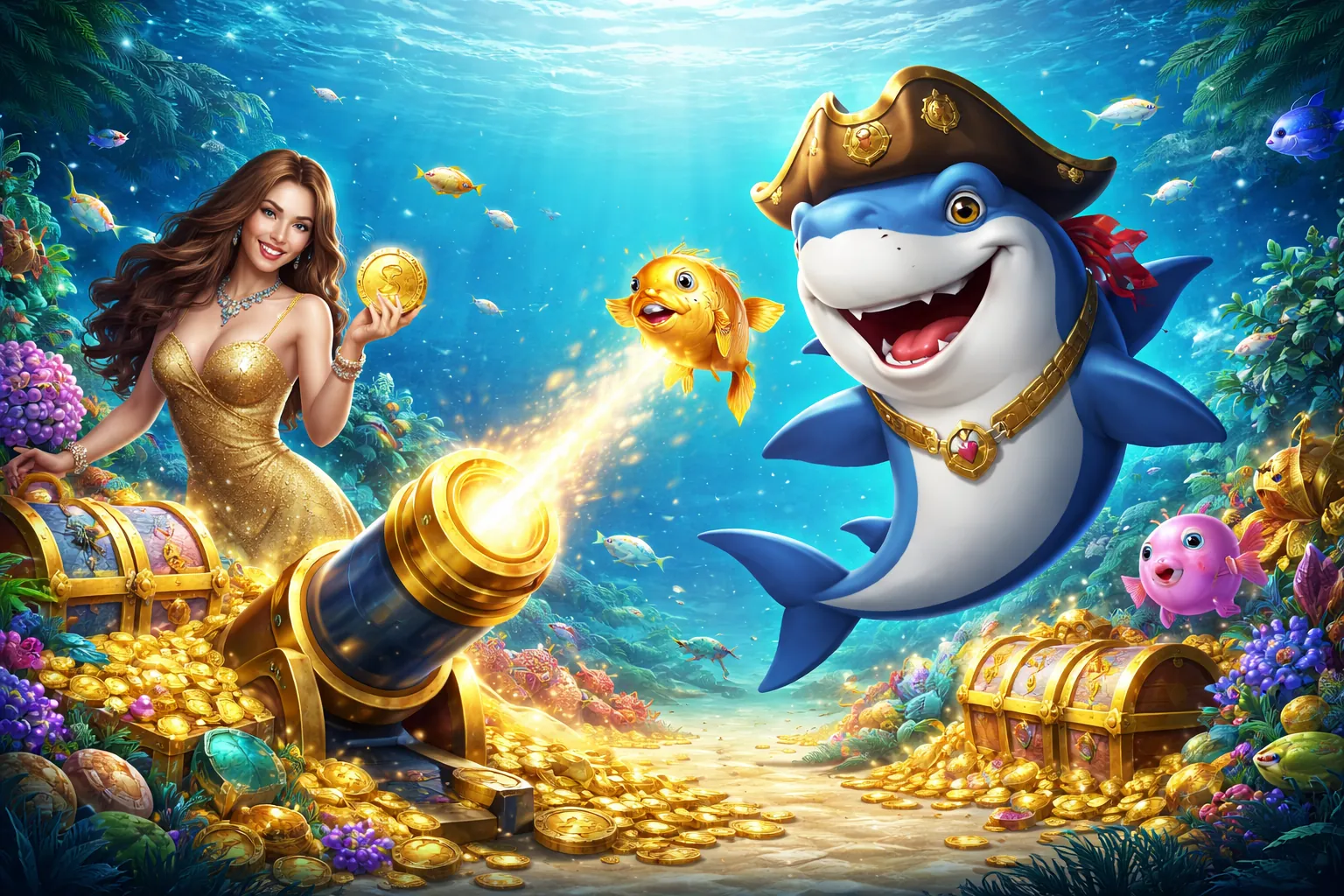 Giao diện trò chơi trực tuyến ga888vn